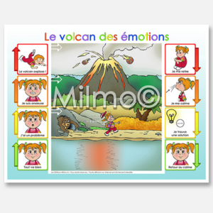 Le volcan des émotions (Fille)