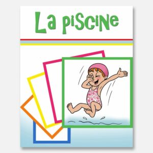 Les pictogrammes et la piscine (Fille)